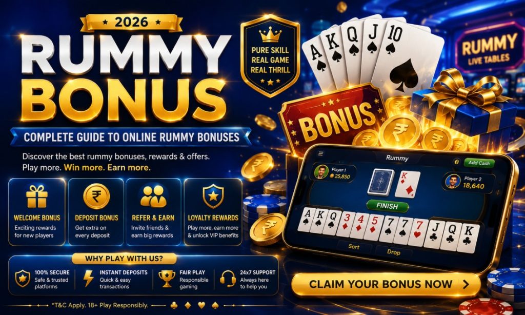 Rummy Bonus: Complete Guide to Online Rummy Bonuses in 2026